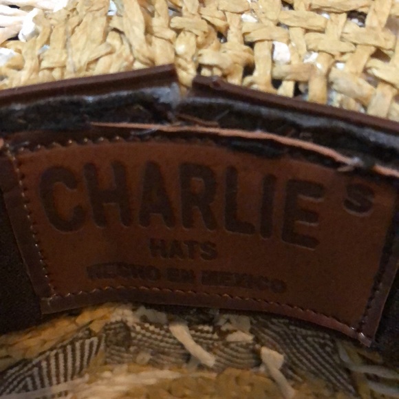 Charlie Hats Hand Woven Straw and Raffia Cowgirl Hat - Picture 4 of 6